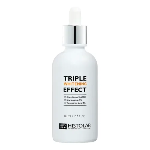 Освітлювальна ампульна сироватка з потрійною дією HISTOLAB Triple Whitening Effect Ampoule — обʼєм 50 мл