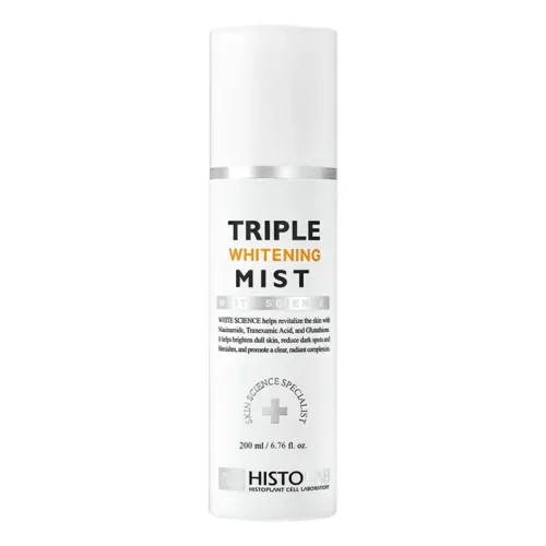 Освітлювальний зволожувальний міст для обличчя HISTOLAB Triple Whitening Mist — обʼєм 200 мл