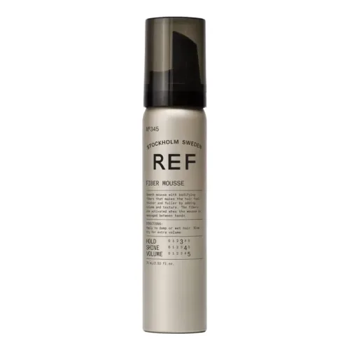 Мус для об'єму волосся зі зміцнюючими волокнами REF Fiber Mousse N°345 — обʼєм