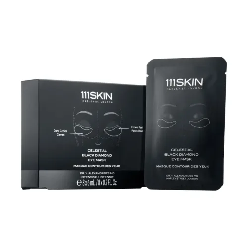 Відновлюючі гідрогелеві патчі-маска під очі 111SKIN Celestial Black Diamond Eye Mask Box of 8 — обʼєм 48 мл 48 мл