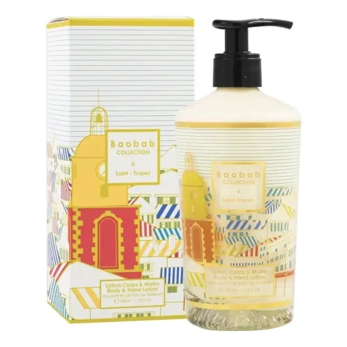 Лосьйон для рук та тіла з ароматом м’яти та чебрецю BAOBAB COLLECTION Body & Hand Lotion Saint-Tropez — обʼєм 350 мл
