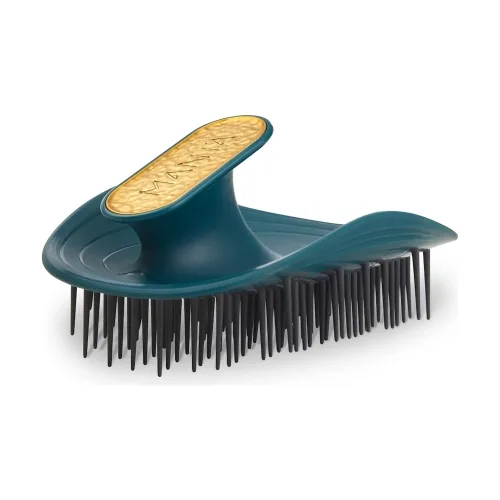 Щітка для волосся - Смарагдова MANTA Brush Kinks, Coils & Curls Soft Teal