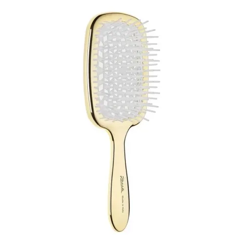Щітка для волосся Золота з білим JANEKE Superbrush Lux Золота з білим