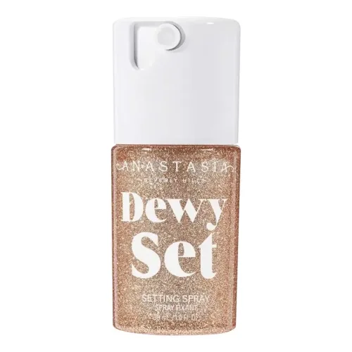 Фіксуючий спрей для макіяжу з ефектом сяяння ANASTASIA BEVERLY HILLS Mini Dewy Set Setting Spray — обʼєм 30 мл