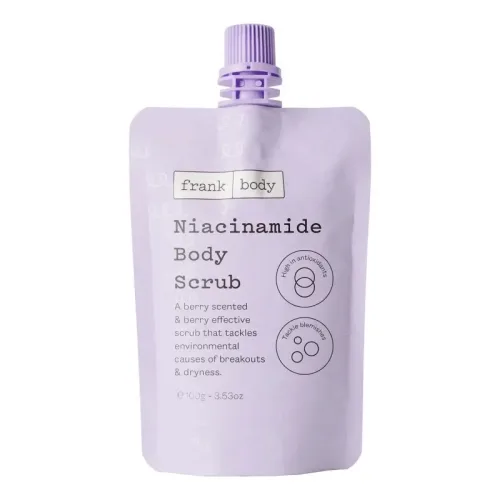 Скраб для тіла з ніацинамідом FRANK BODY Niacinamide Body Scrub — вага
