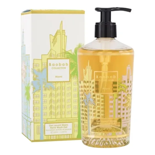 Очищуючий гель для рук з ароматом кипарису та морської солі BAOBAB COLLECTION Hand Wash Gel Miami — обʼєм 350 мл