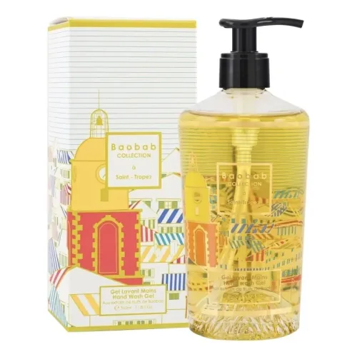 Очищуючий гель для рук з ароматом м’яти та чебрецю BAOBAB COLLECTION Hand Wash Gel Saint-Tropez — обʼєм 350 мл