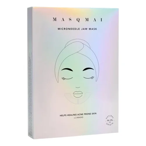 Мікроголкові патчі для зони підборіддя проти висипань MASQMAI Microneedle Jaw Mask Set