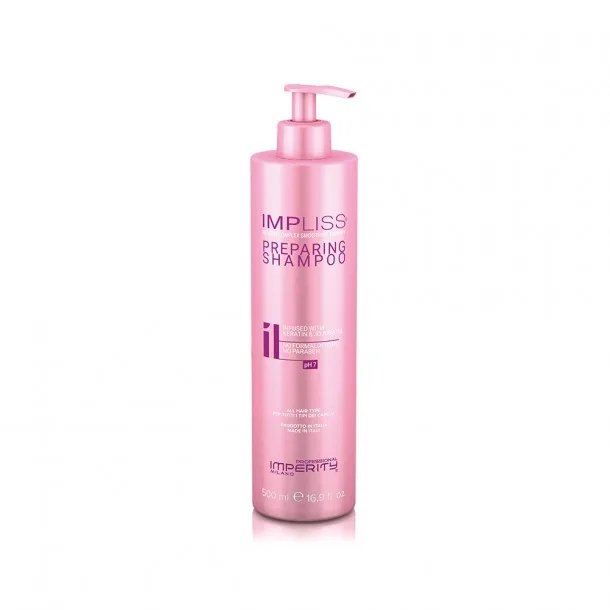 Шампунь для волосся Imperity IMPLISS1 Preparing Shampoo для глибокої очистки pH 7(500 мл)