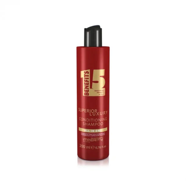 Крем-Шампунь и Кондиціонер Imperity Superior Luxury Conditioning Shampoo 15 Real Benefits (200 мл)