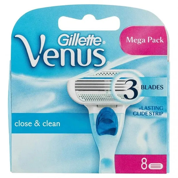 Зміні Касети для Бритви Жилет Венус Смуз - Gillette Venus Smooth (8 шт)
