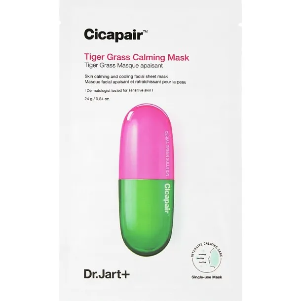 Заспокійлива Тканинна Маска для Обличчя Dr. Jart+ Cicapair Calming Mask (24 гр)