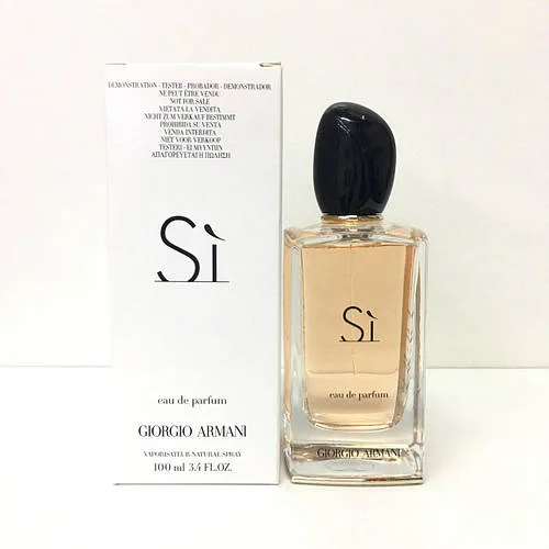 Жіноча парфумована вода Giorgio Armani Si 100ml тестер оригінал, ванільний деревно-фруктовий аромат