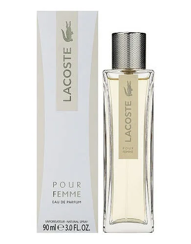 Оригінальна жіноча парфумована вода Lacoste Lacoste Pour Femme 90ml, ніжний квітково-пудровий аромат