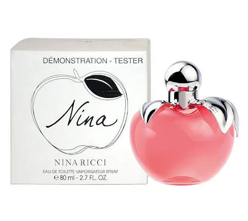 Ніна Річі червоне яблуко Nina Ricci Nina 80ml оригінальний тестер, свіжий квітковий фруктовий аромат