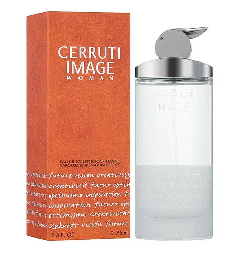 Жіноча брендова туалетна вода Cerruti Image Woman 75ml оригінал, цитрусовий фужерний аромат