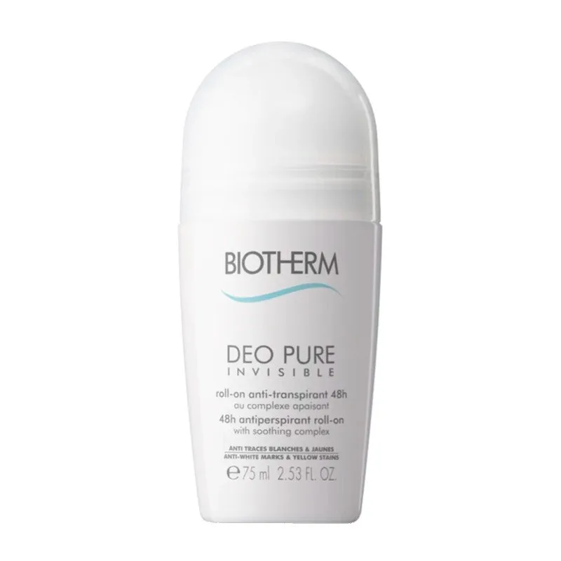 Biotherm Deo Pure Invisible Roll-on кульковий антиперспірант 48h 75 мл