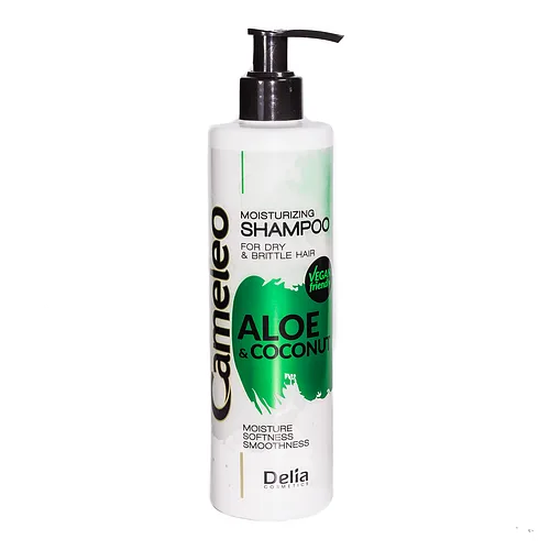 Шампунь для тонкого волосся Delia Cosmetics Cameleo Aloe & Coconut Shampoo зволожуючий 250 мл