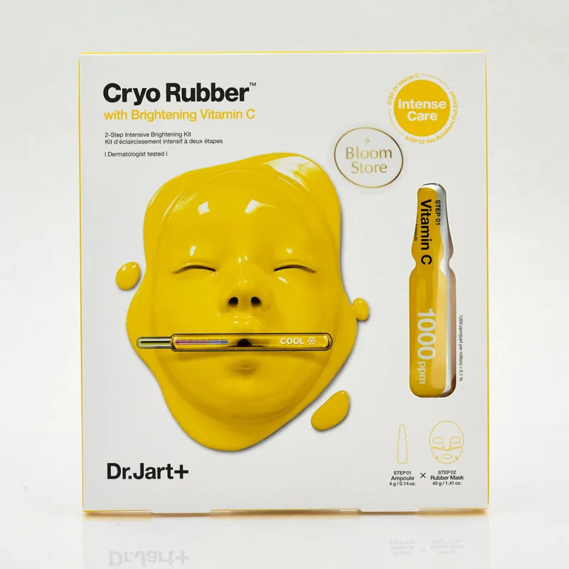 Освітлююча альгінатна маска для обличчя з вітаміном C Dr. Jart+ Cryo Rubber With Brightening Vitamin C