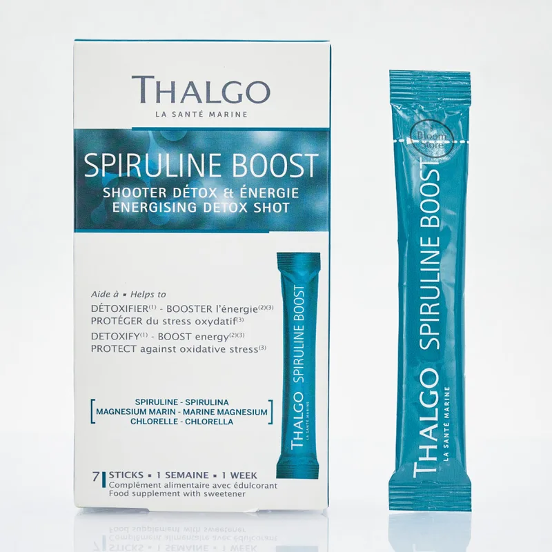 Thalgo Energising Detox Shot Spiruline Boost Енергетичний детокс напій