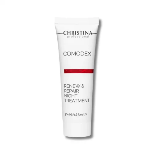 Нічний гель для обличчя "Оновлення та відновлення" - Christina Comodex Renew and Repair Night Treatment 15ml