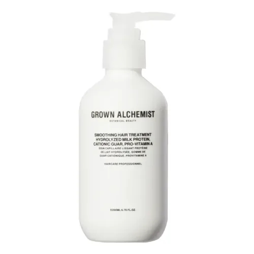 Розгладжуючий крем для волосся Grown Alchemist Smoothing Hair Treatment: Hydrolyzed Milk Protein, Cationic Guar, Pro-Vitamin A