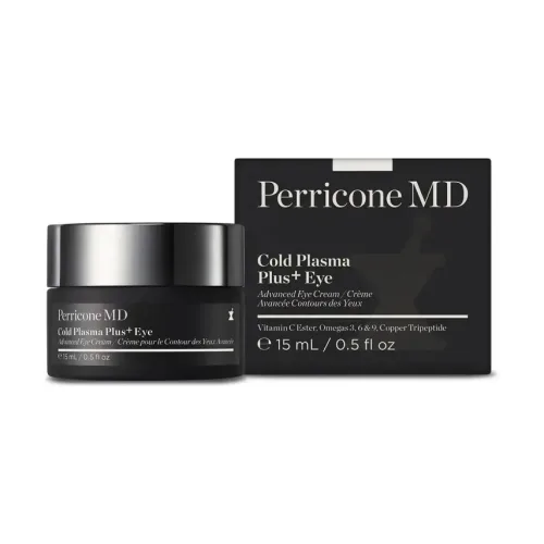 Омолоджувальна крем-сироватка для зони навколо очей PERRICONE MD Cold Plasma Plus+ Advanced Eye Cream — обʼєм 15 мл