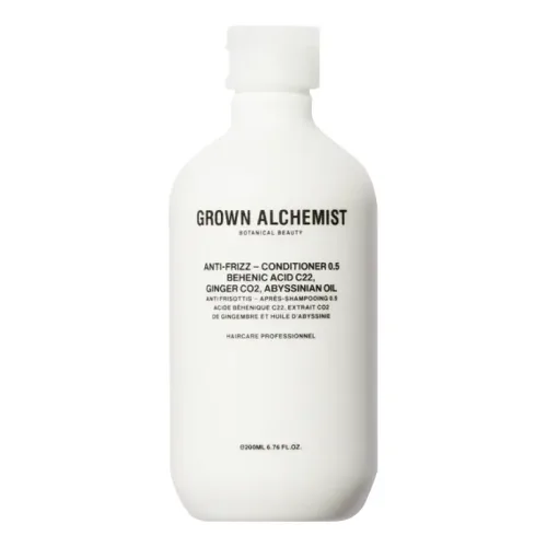 Кондиціонер для розгладжування неслухняного волосся GROWN ALCHEMIST Conditioner 0.5: Behenic Acid C22, Ginger CO2, Abyssinian Oil — обʼєм