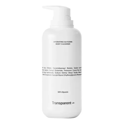 Зволожуючий засіб для очищення тіла з гліцерином TRANSPARENT LAB Hydrating Glycerin Body Cleanser — обʼєм 400 мл