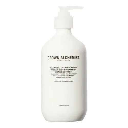 Кондиціонер для збільшення об'єму волосся GROWN ALCHEMIST Volumising Conditioner 0.4: Pracaxi, Biotin-Vitamin B7, Brahmi Extract — обʼєм 500 мл 500 мл