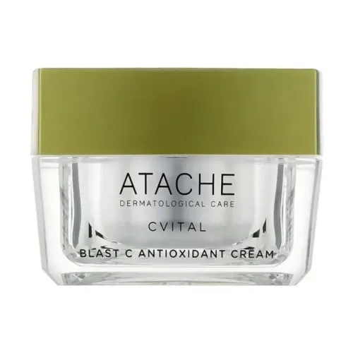 Антиоксидантний омолоджуючий крем ATACHE C Vital Blast-C Antioxidant Cream — обʼєм 50 мл