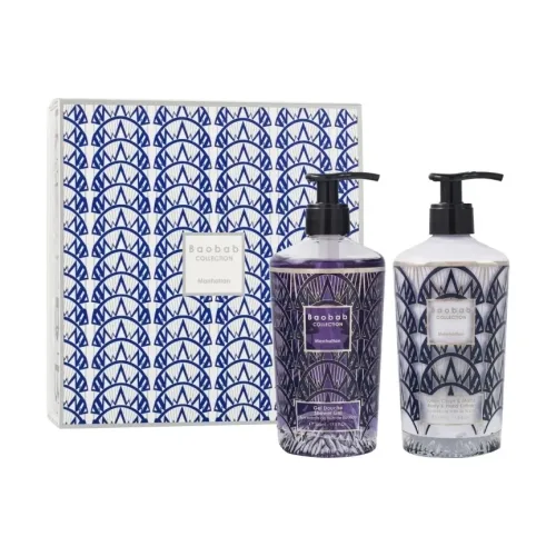 Подарунковий набір BAOBAB COLLECTION Gift Box Shower Gel & Body Lotion Manhattan — обʼєм 350 мл