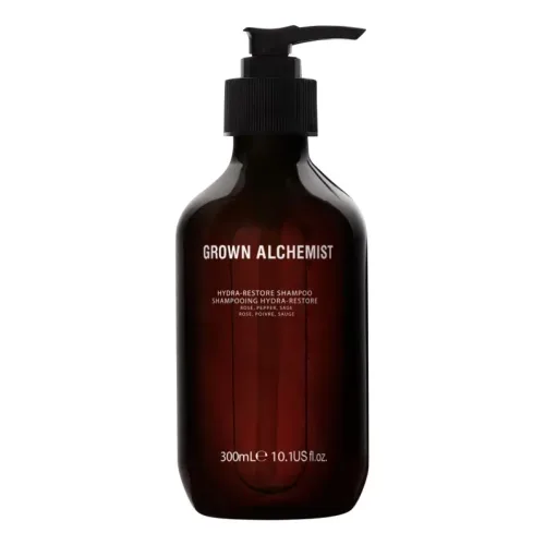 Відновлюючий зволожуючий шампунь GROWN ALCHEMIST Hydra-Restore Shampoo — обʼєм 300 мл