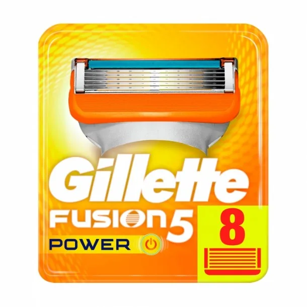 Касети для Бритви Gillette Fusion 5 Power (8 шт)