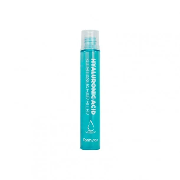 Поживний філлер для волосся з гіалуроновою кислотою FarmStay Hyaluronic Acid Super Aqua Hair Filler