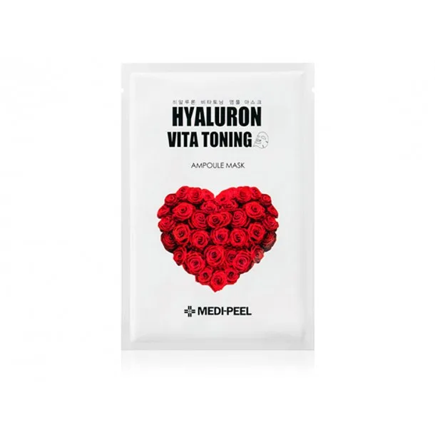 Освіжаюча тканинна маска для обличчя 30 мл Medi-Peel Hyaluron Vita Toning