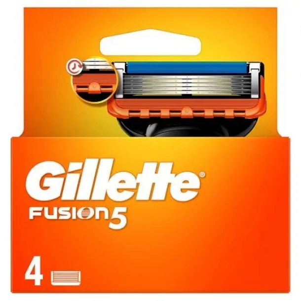 Касети для Бритви Gillette Fusion 5 Чоловічі (4 шт)