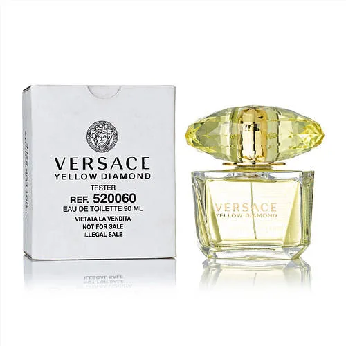 Оригінальний тестер парфумів Версаче Versace Yellow Diamond 90 мл, парфуми з квітково цитрусовим ароматом