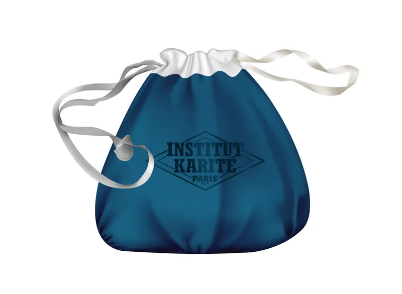 Тканинна сумка Blue velvet pouch