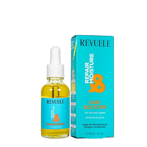 Олія бустер для відновлення волосся Revuele Repair & Moisture Hair Booster, 30 мл