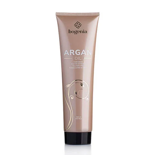 Маска для тонкого, пошкодженого волосся Bogenia Argan Oil & Caviar Extract 300 мл BG411(003)