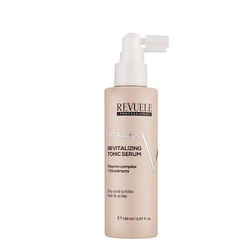 Сироватка для сухого, ламкого волосся тонізуюча Revuele Vitalock Revitalizing, 150 мл