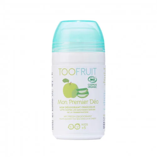 Безпечний захисний дезодорант Яблуко &amp; алое вера "Мій перший део" - TOOFRUIT Fresh Deodorant Sensetive Skin