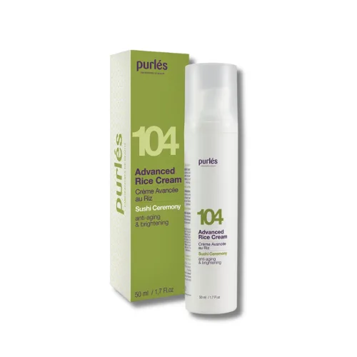 Рисовий крем для обличчя - Purles 104 Advanced Rice Cream