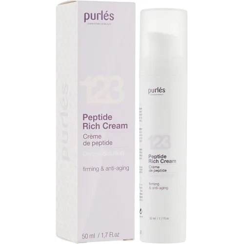 Поживний крем із пептидами - Purles Derma Solution 123 Peptide Rich Cream