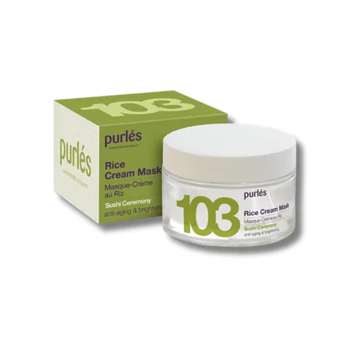Рисова крем-маска для обличчя - Purles 103 Rice Cream Mask