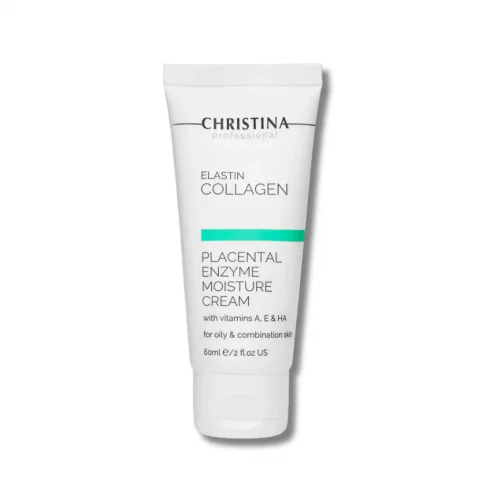 Зволожуючий крем з плацентою та ензимами - Christina Elastin Collagen Placental Enzyme Moisture Cream