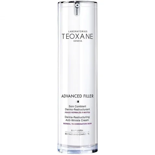 Омолоджуючий крем для нормальної та комбінованої шкіри - Teoxane Teosyal Advanced Filler Derma-Restructurant Anti-Wriking Cream