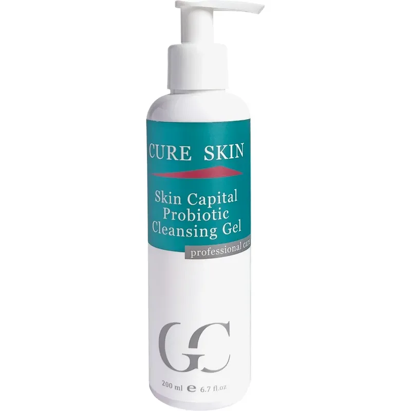 Пробіотичний очищувальний гель для балансу мікробіому Skin Capital Cure Skin Probiotic Cleansing Gel