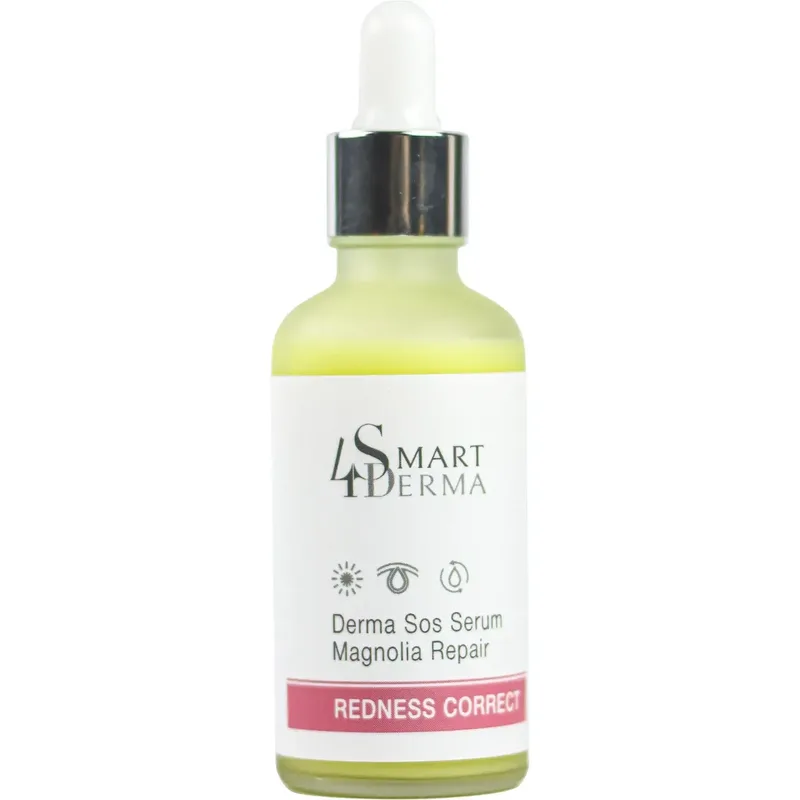 Антикуперозна заспокійлива сироватка для чутливої шкіри Smart4Derma Derma SOS Serum Magnolia Repair
